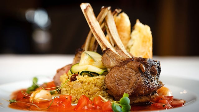 chuletas de cordero con cuscus al amaranto