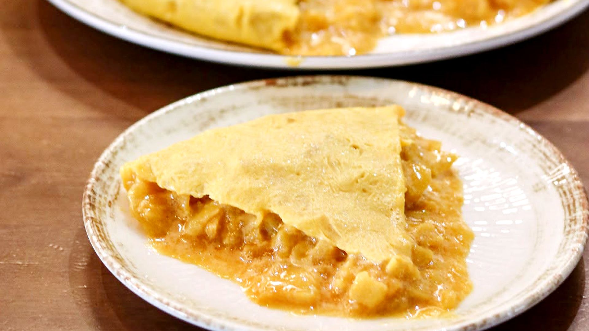 Tortilla de patatas de La Teulada. 