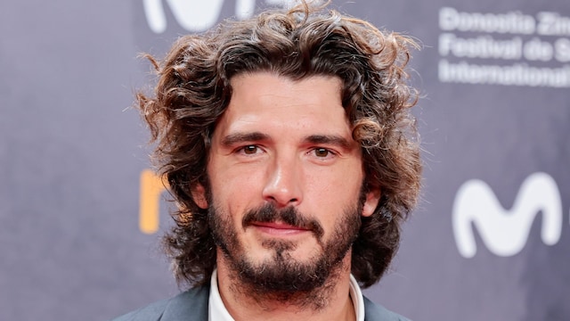 Primer plano de Yon Gonzalez en el estreno de "Dance First" en el Festival de San Sebastian 2023