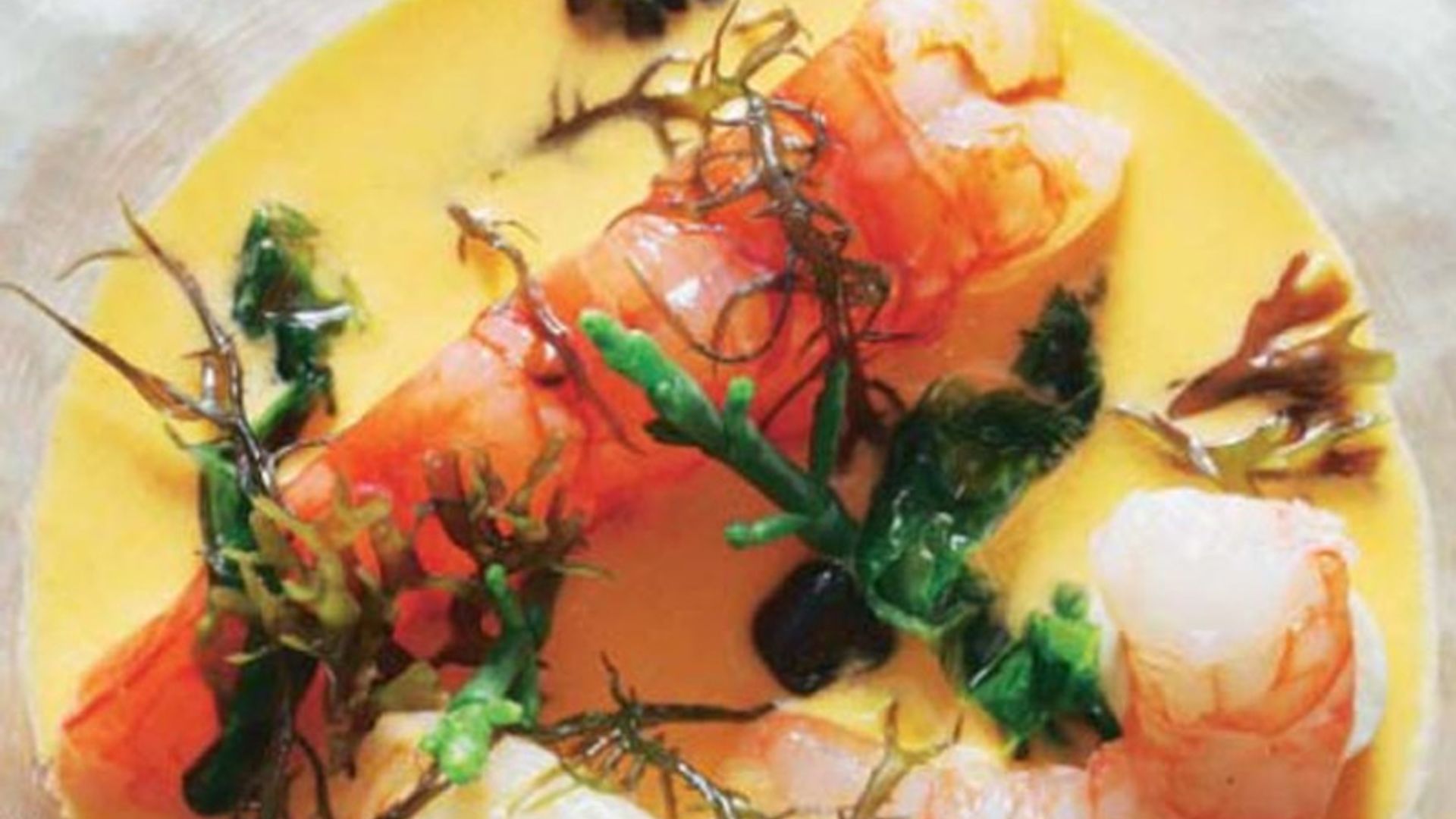 Cebiche de crustáceos