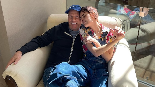 Bruce Willis y su hija Tallulah.