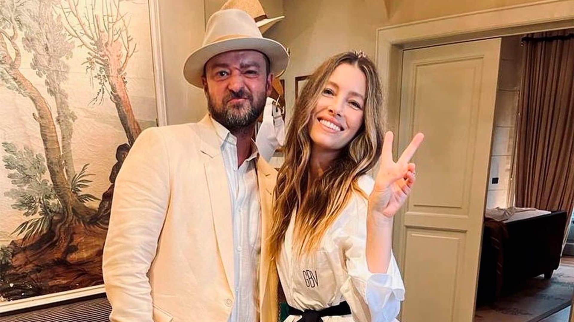 Jessica Biel y Justin Timberlake renuevan sus votos en el mismo lugar donde se casaron hace 10 años