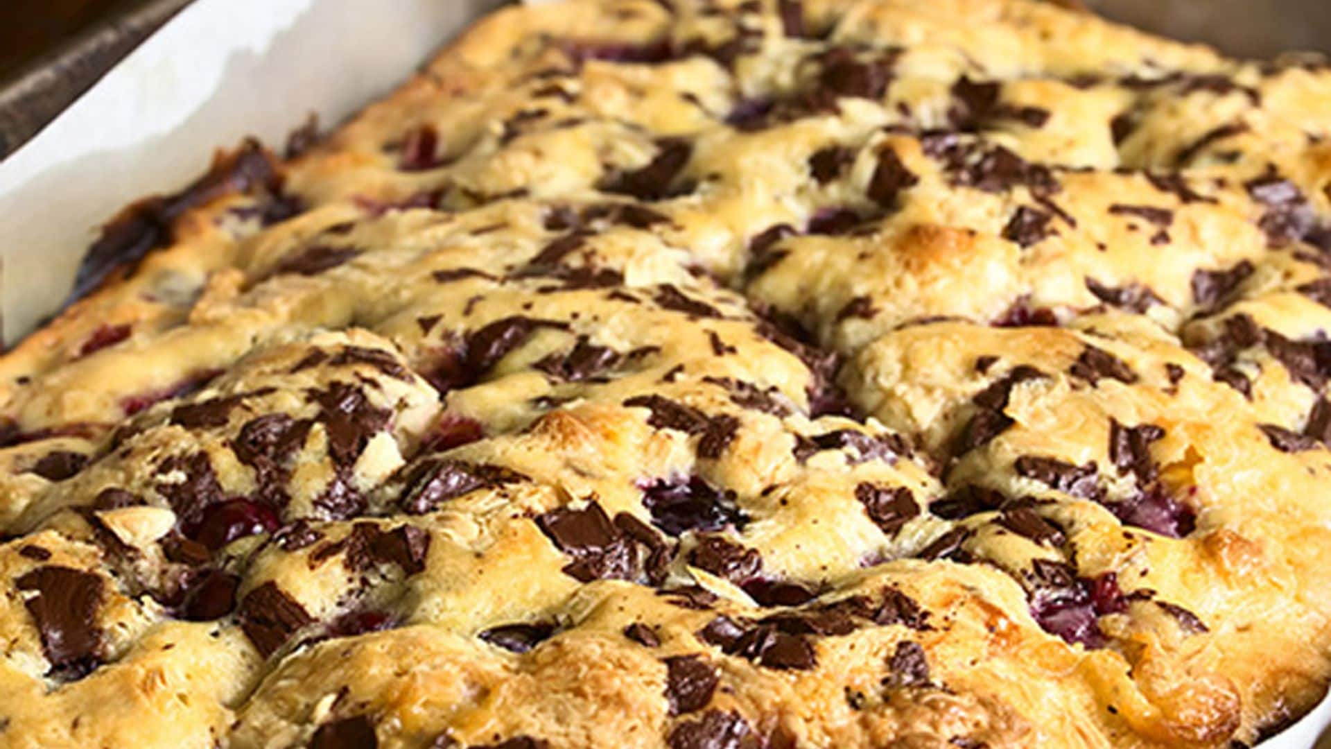 Brownie de vainilla
