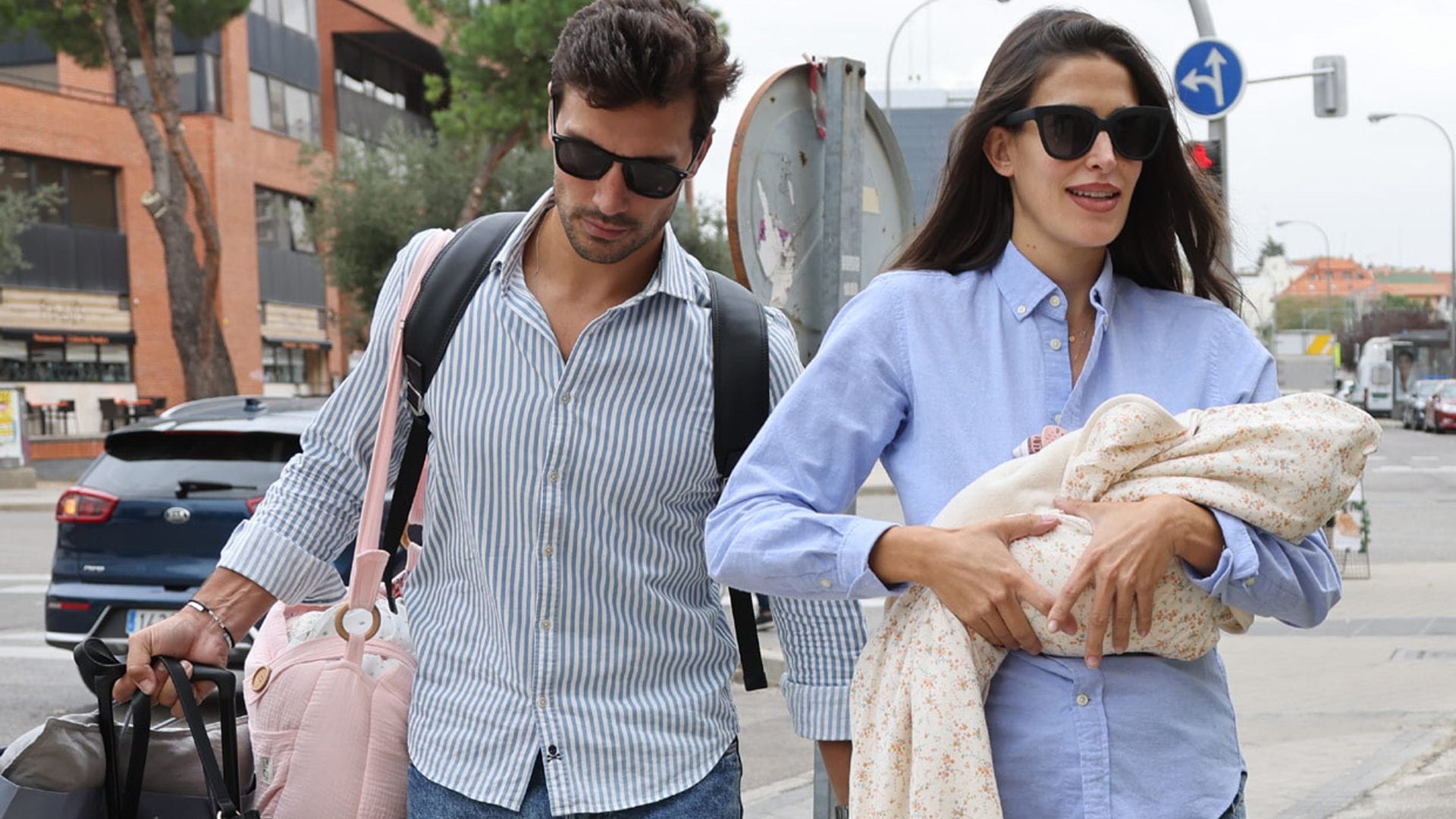 Lidia Torrent y Jaime Astrain ya están en casa y explican cómo están siendo los primeros días con su hija