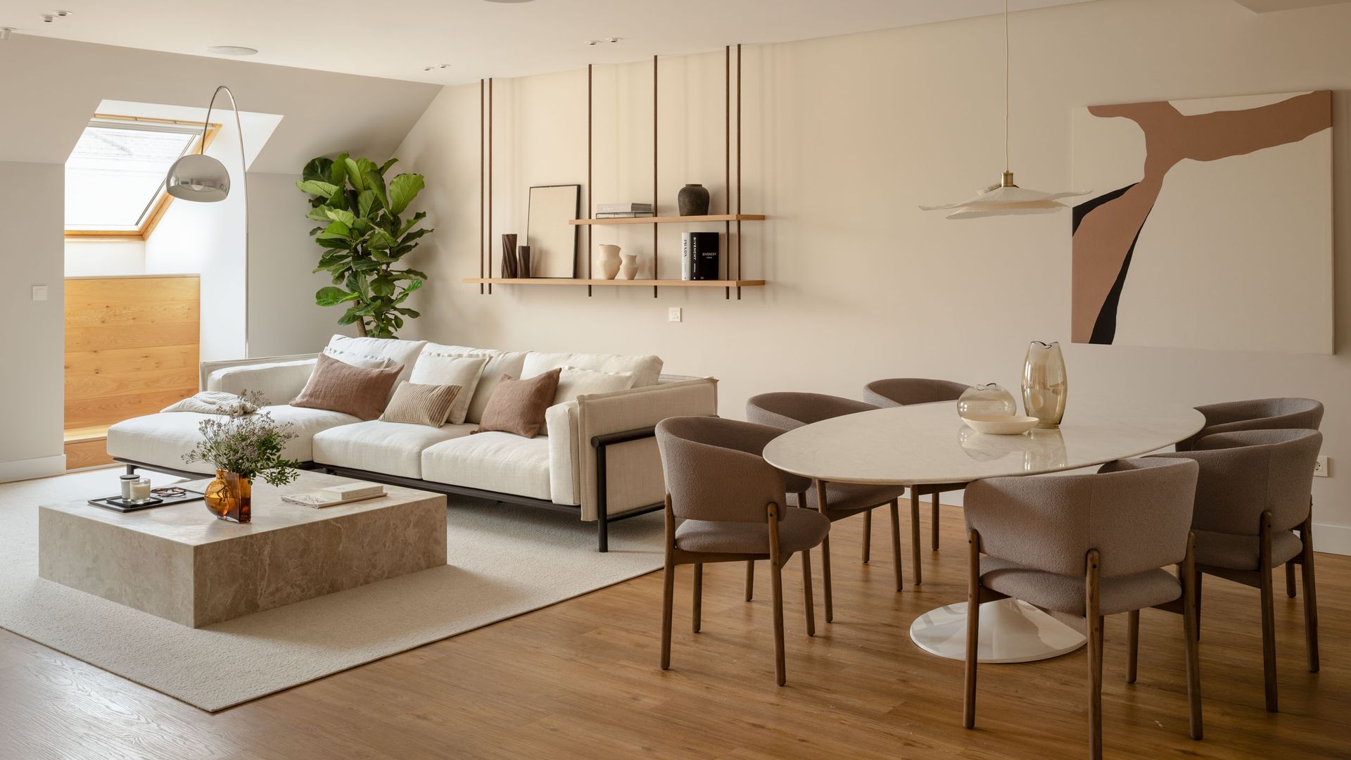 Una casa pausada y serena en Bilbao