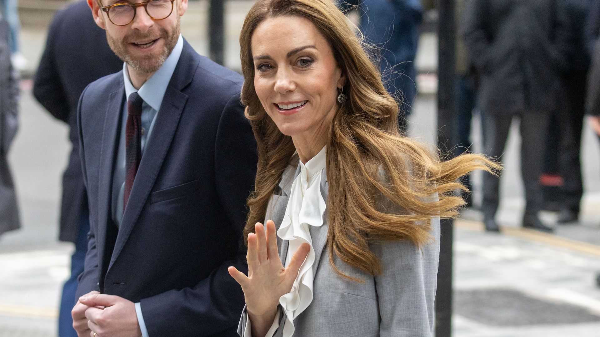 Kate Middleton, princesa de Gales, en el Salesforce Tower Summit en Londres, 2025.