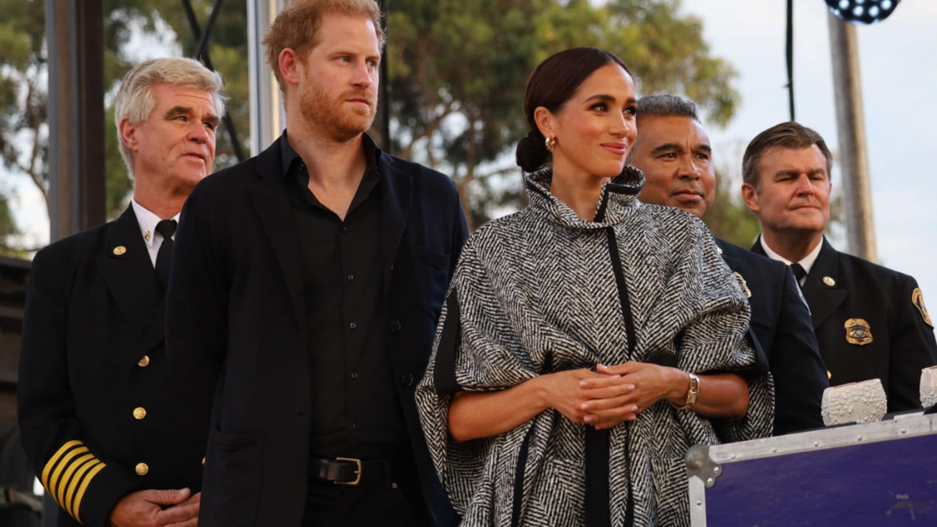 Te contamos qué hacían los duques de Sussex con Kevin Costner tras el polémico acuerdo de divorcio del actor