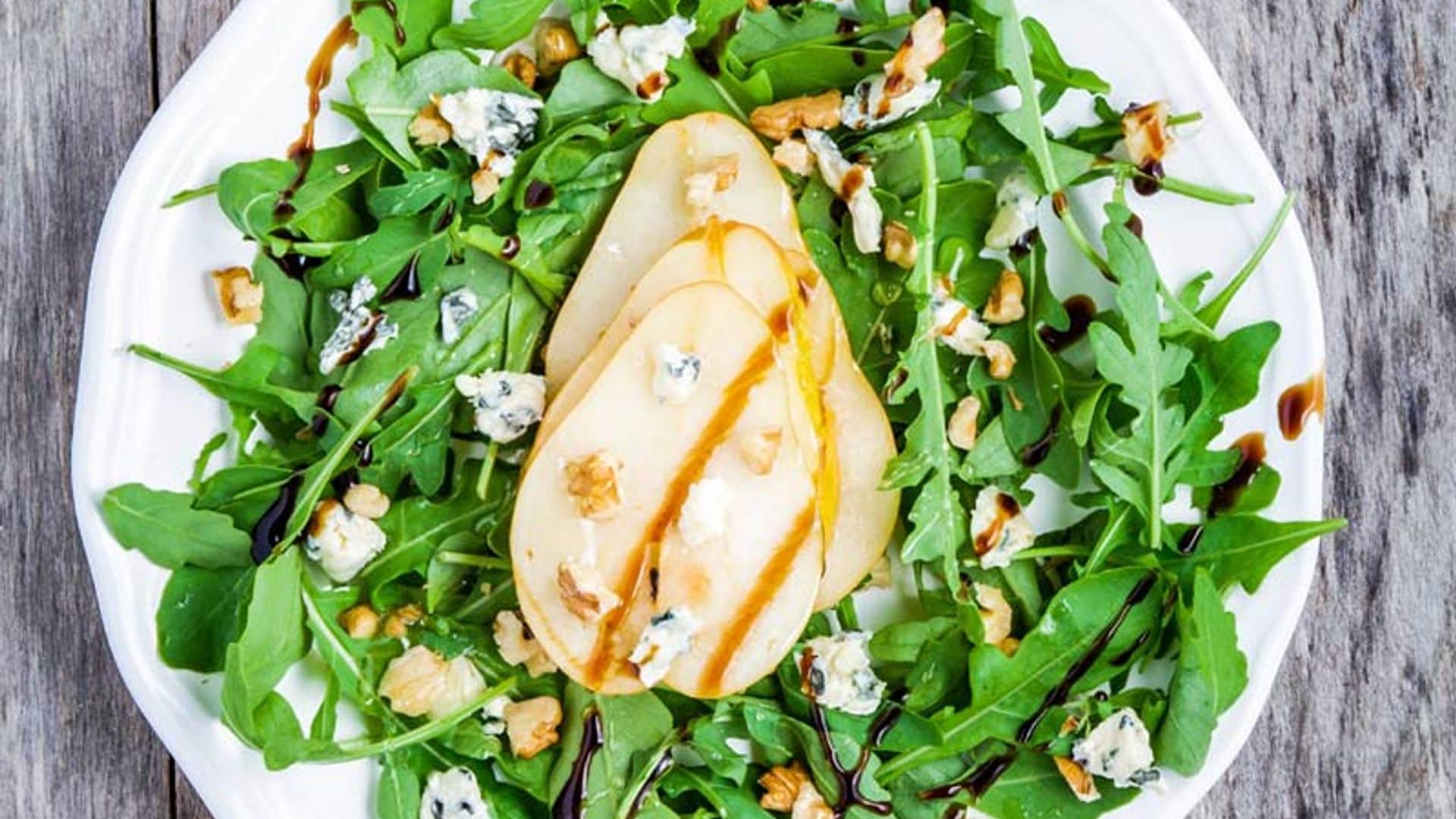 Ensalada con Gorgonzola y nueces