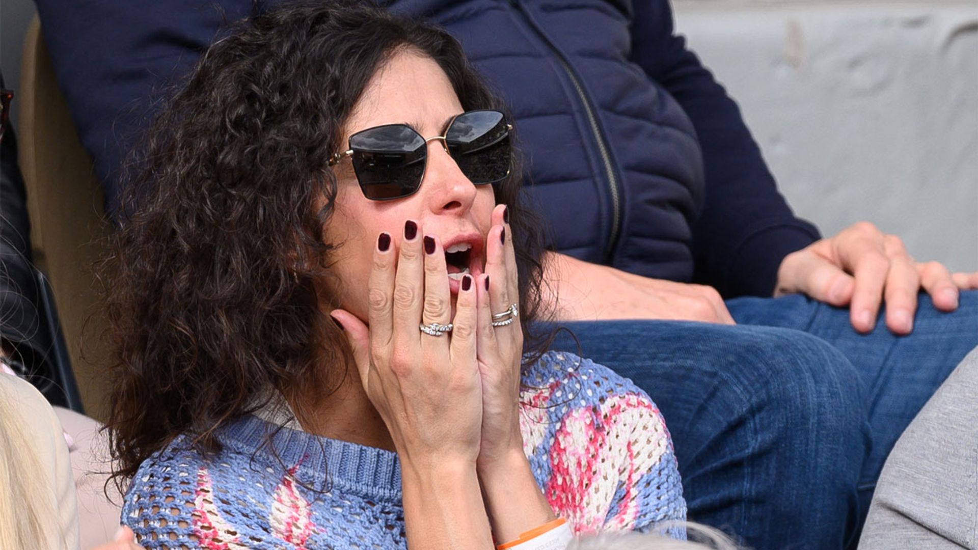 Mery Perelló, con los nervios a flor de piel en el ¿último Roland Garros de Rafa Nadal?