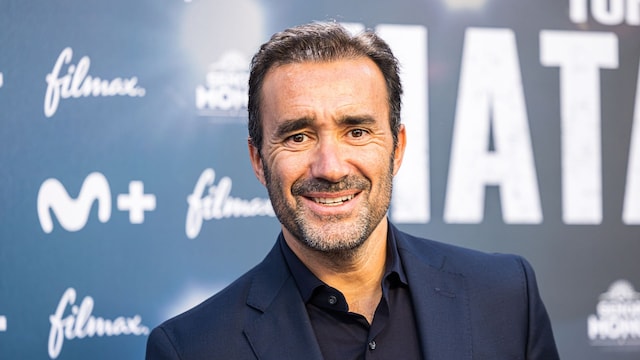 MADRID, SPAIN - SEPTEMBER 18: Juanma CastaÃ±o attends the premiere of "Topuria" at Cines Callao on September 18, 2024 in Madrid, Spain.  (Photo by David Benito/Getty Images)