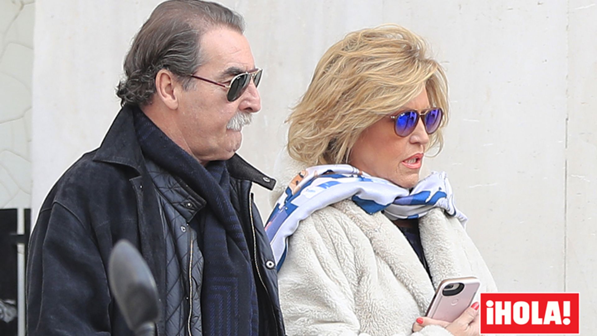 Lydia Lozano en EXCLUSIVA: acompaña a su marido al hospital tras la  operación