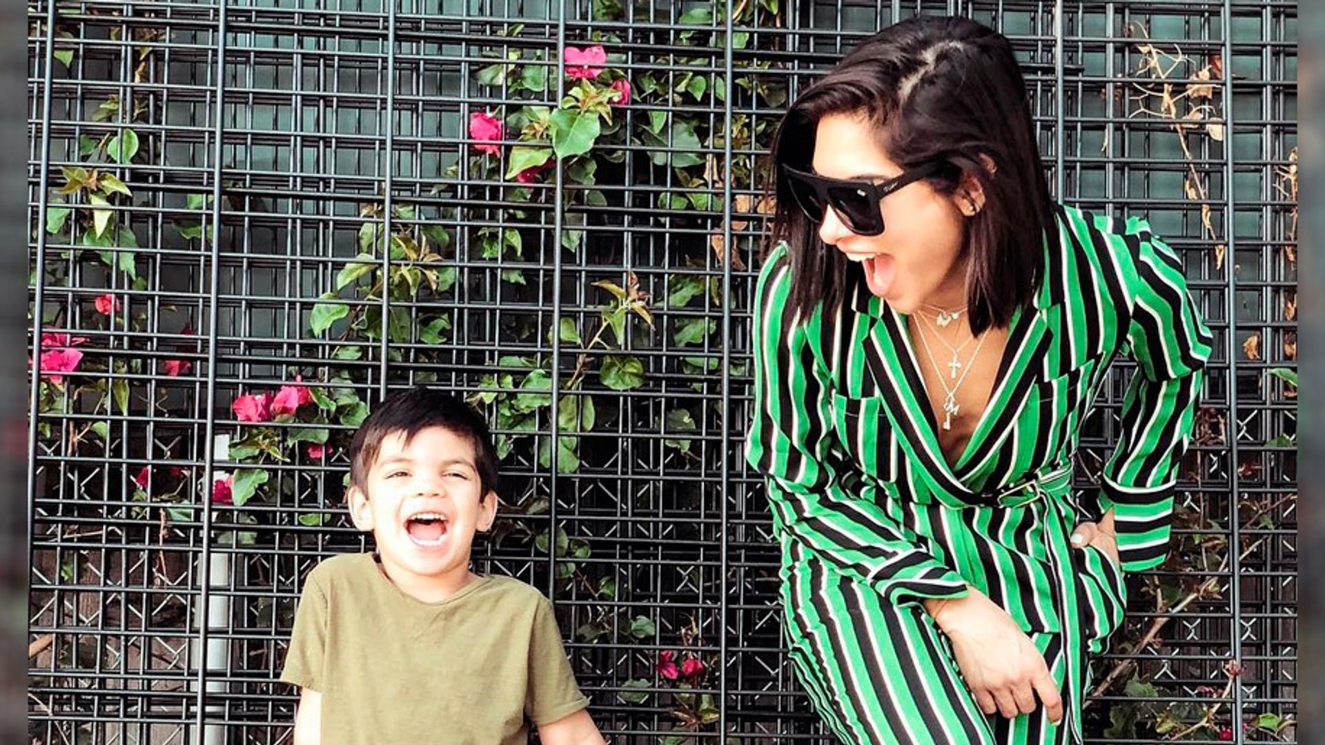 Alejandra Espinoza y sus momentos más divertidos como mamá