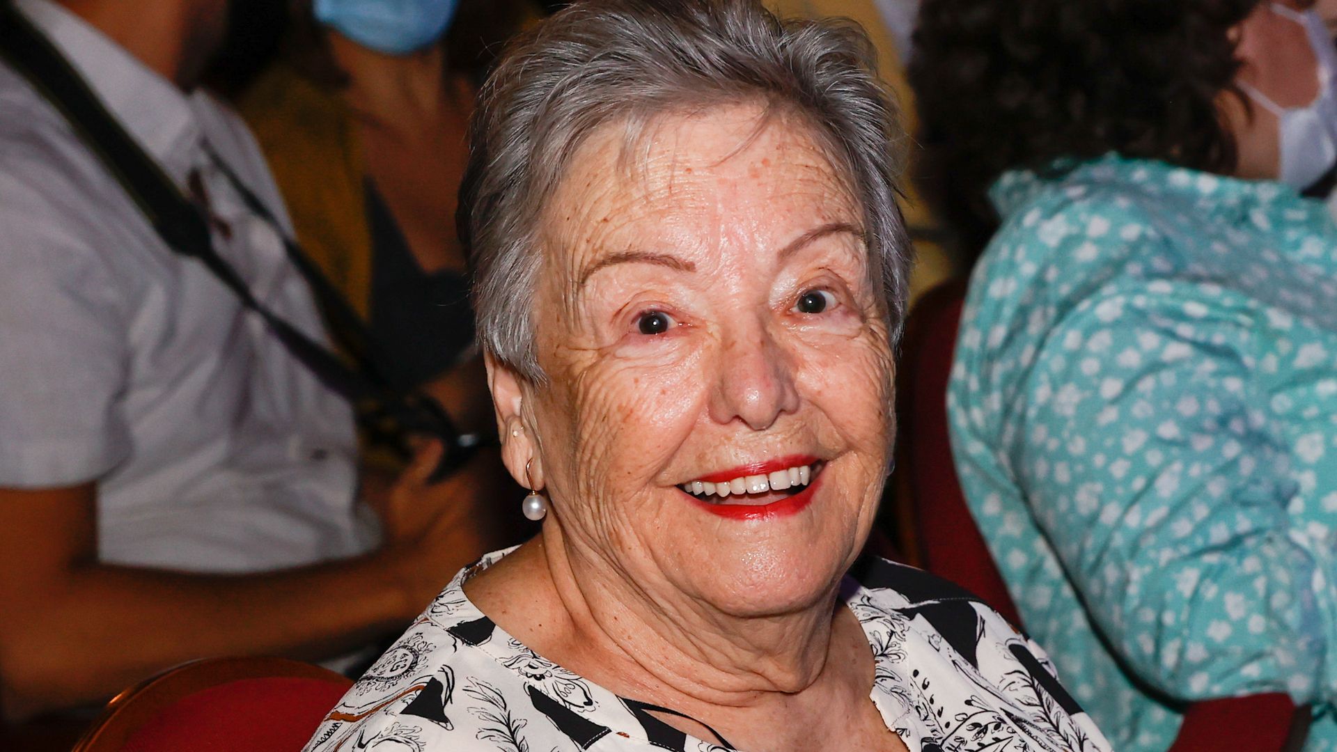 María Galiana en una presentación teatral