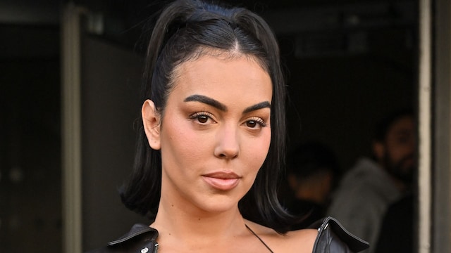 Georgina Rodriguez arriving at Ludovic de Saint Sernin show during Paris Fashion Week in Paris, France on March 8, 2025