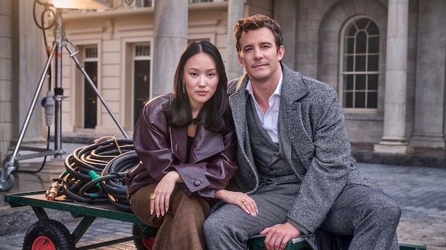 Yerin Ha y Luke Thompson, protagonistas de la cuarta temporada de 'Los Bridgerton'