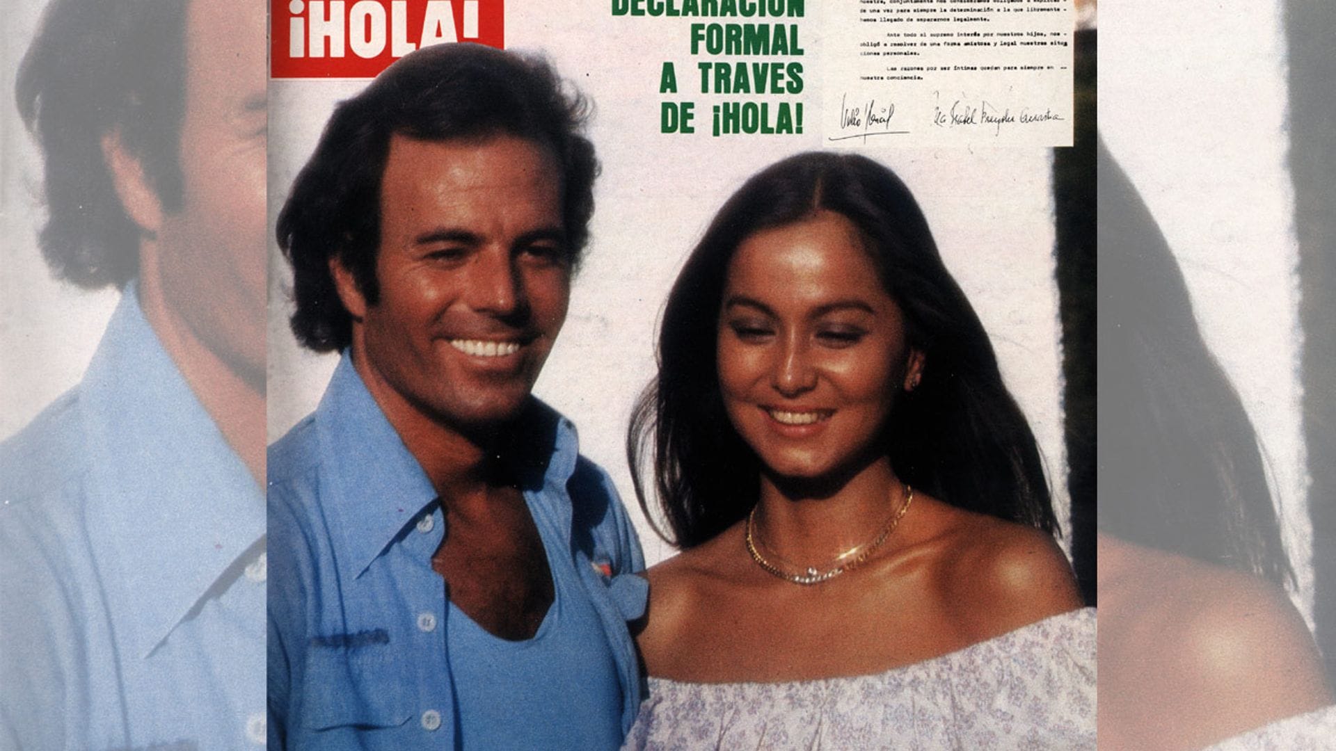 Julio Iglesias e Isabel Preysler, aquí se redactó el comunicado de divorcio que marcó una época