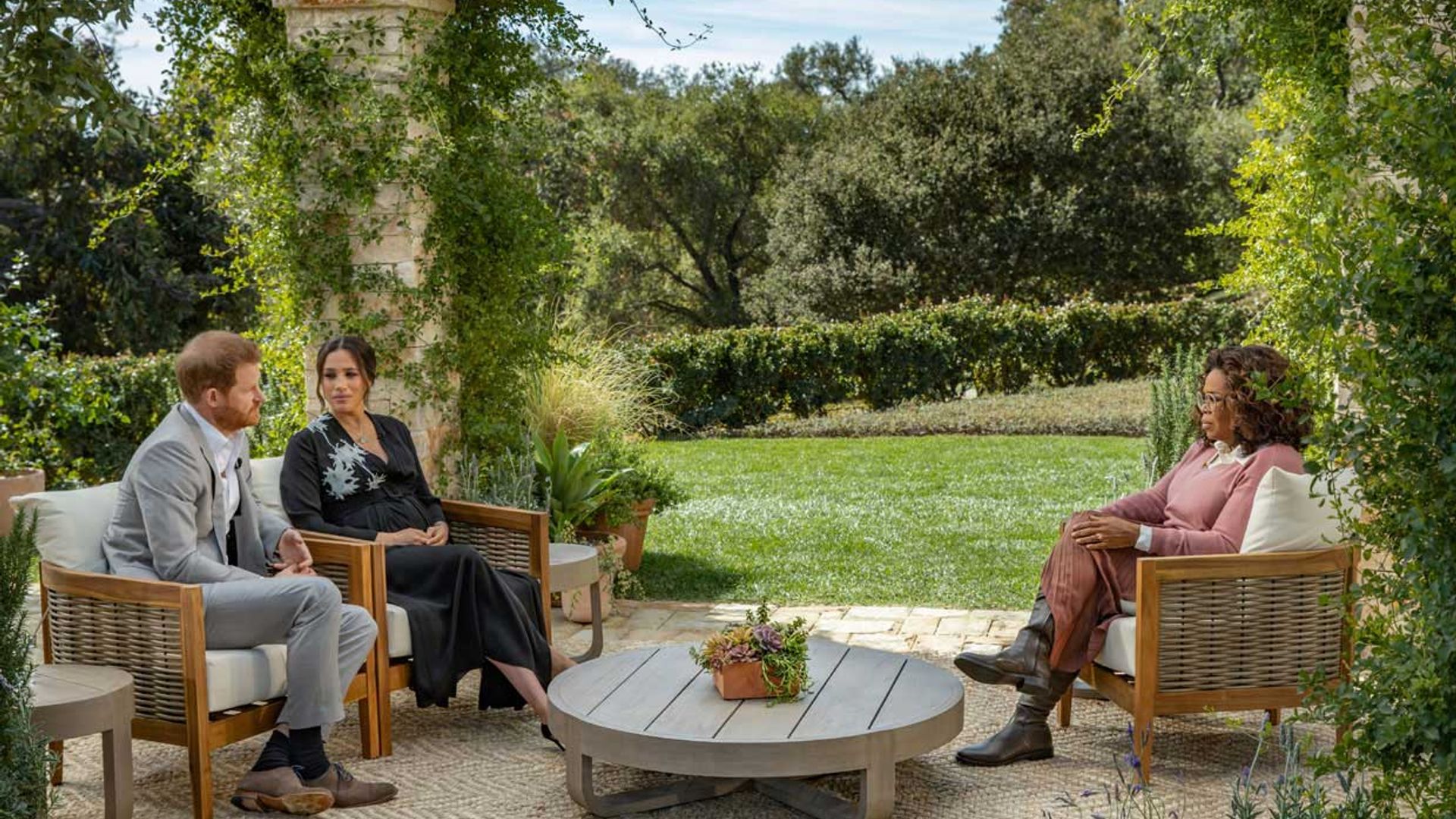 Ni en casa de Harry y Meghan ni en la de Oprah… ¿Dónde se grabó la explosiva entrevista?