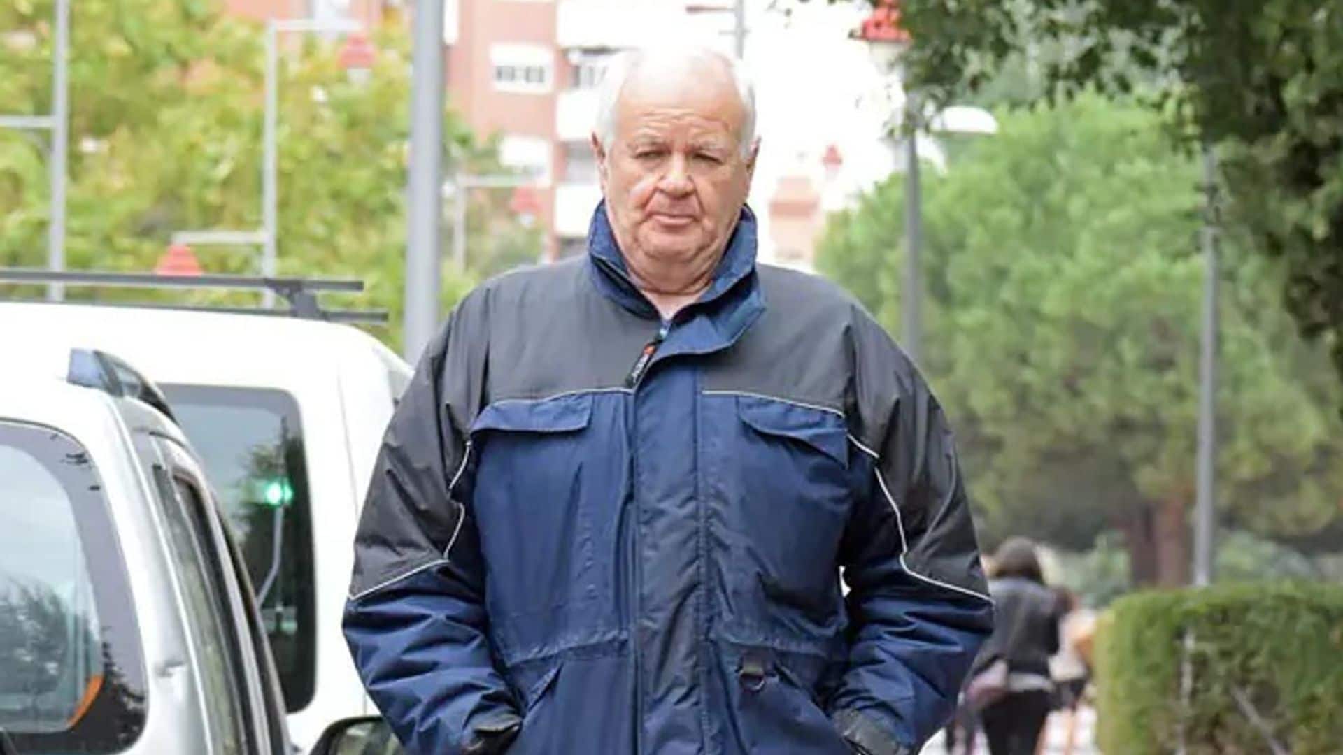 Antonio, el hermano de Pedro Carrasco que acompañó a su sobrina Rocío al altar y es su apoyo incondicional