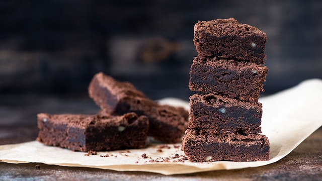 brownie de chocolate