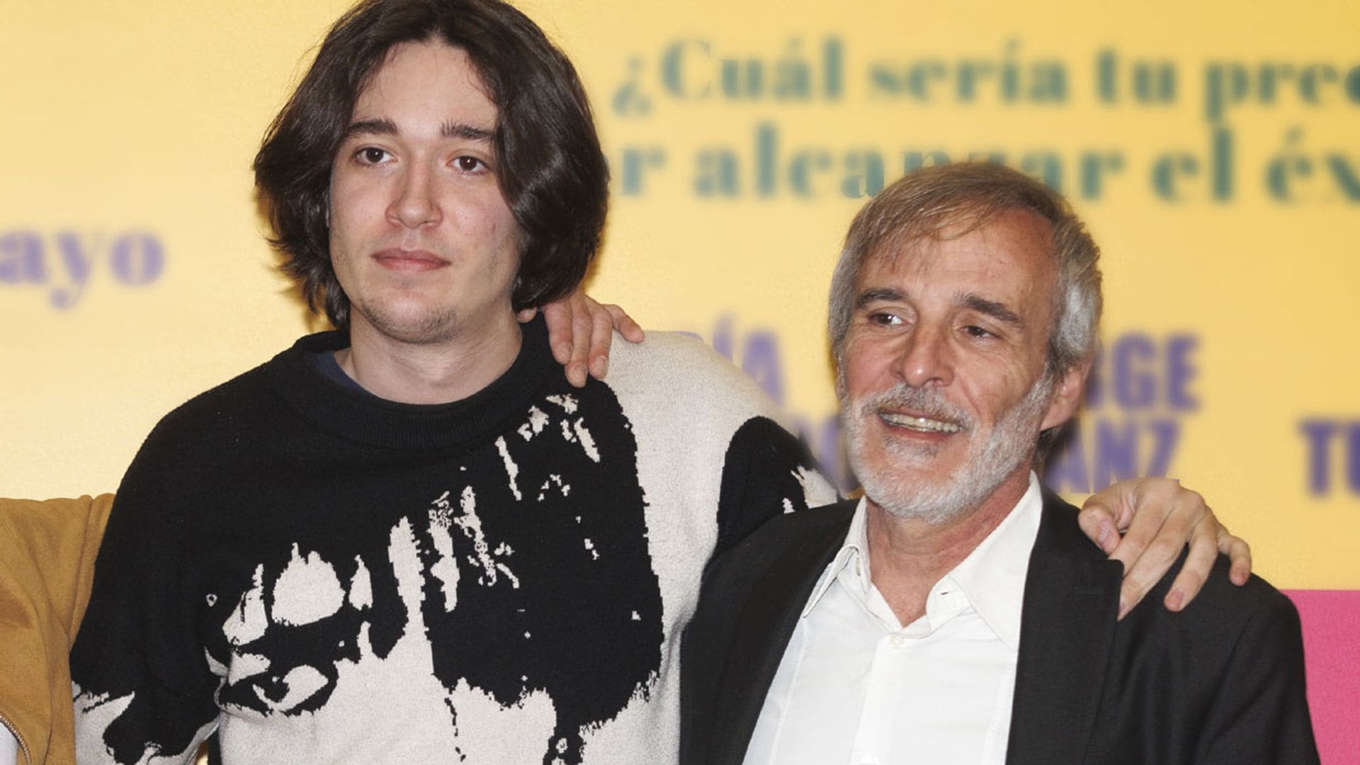 Manuel, hijo de Fernando Guillén Cuervo, el gran orgullo del actor que sigue sus pasos