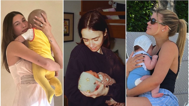 Hailey Bieber, Lily Collins y Sofia Richie son algunas de las famosas que celebrarán este 2025 su primer Día de las Madres.