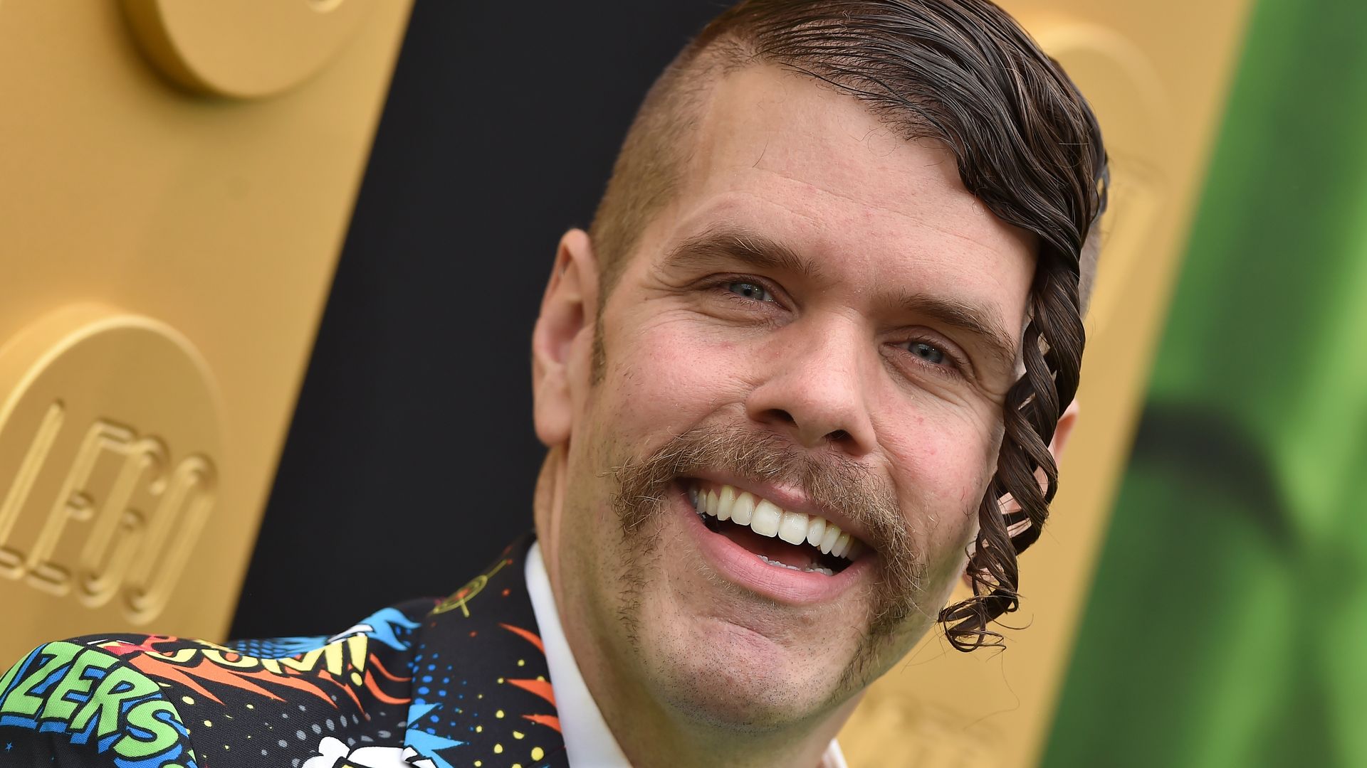 Perez Hilton en la premiere de 'The LEGO Ninjago Movie' en el Regency Village Theatre, en Westwood, California, en septiembre de 2017 