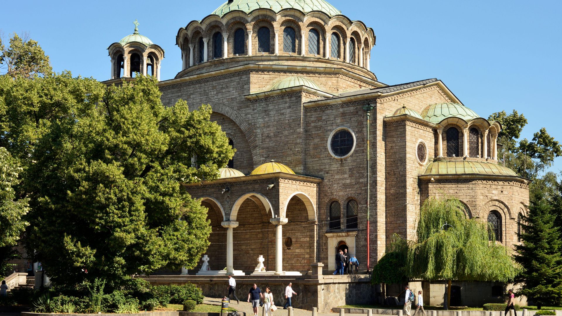 Iglesia Sveta Nedelya, en Sofía, Bulgaria