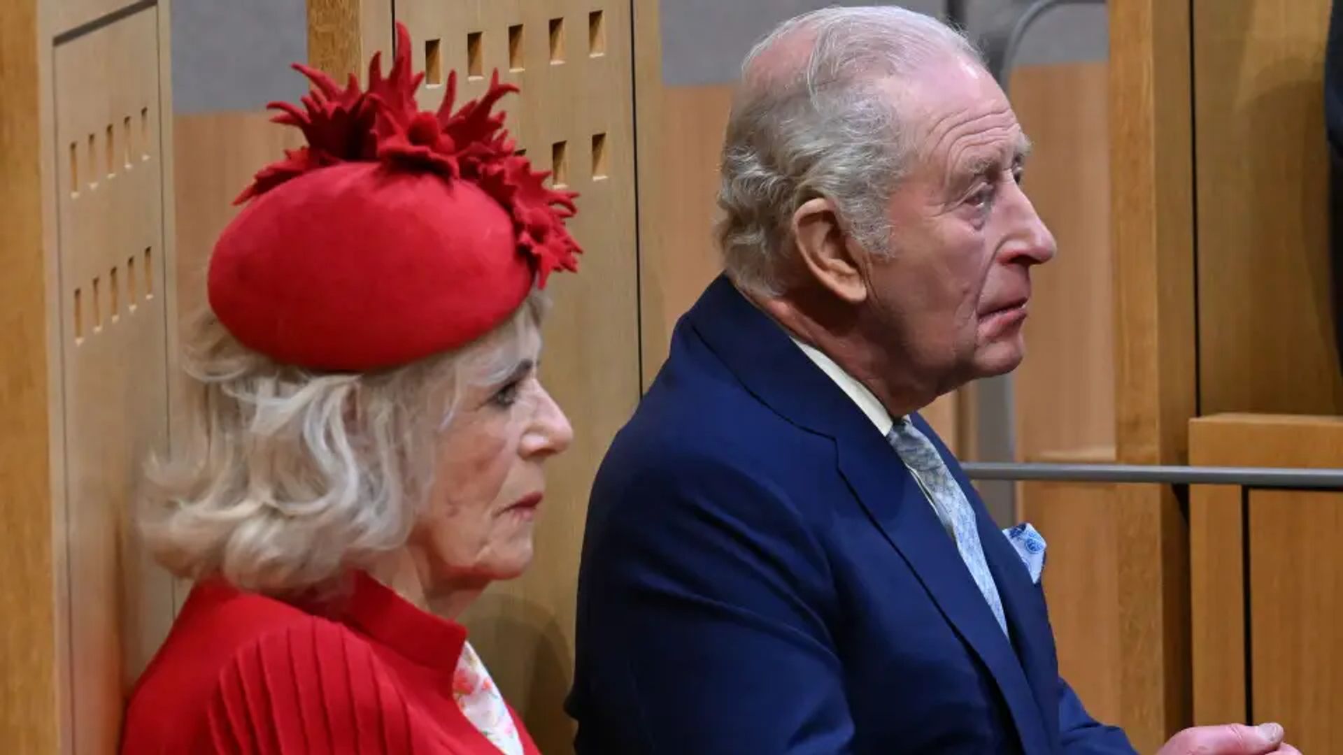 Rey Carlos II y reina Camilla