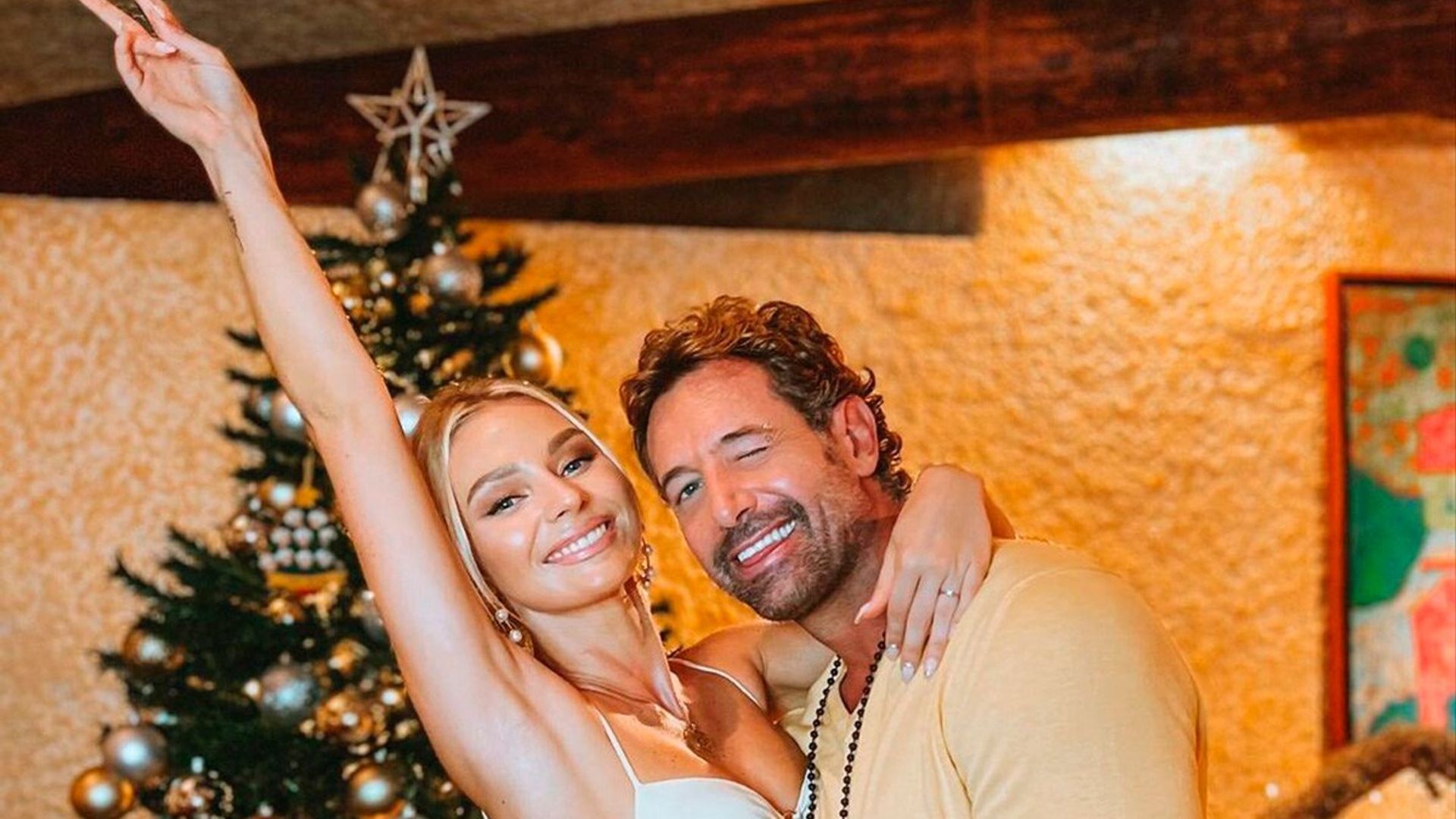 Los divertidos planes de Irina Baeva con Gabriel Soto para esta Navidad