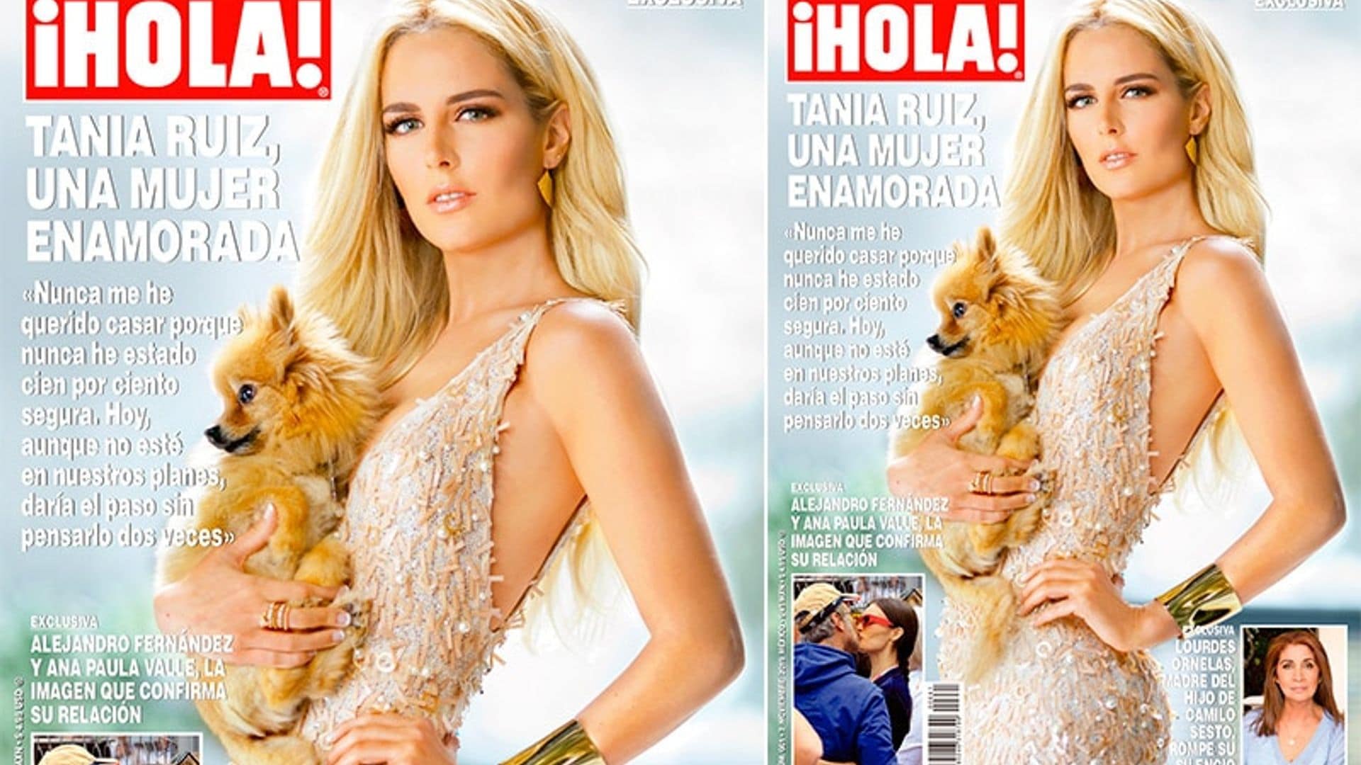 En ¡HOLA!, Tania Ruiz en su entrevista más sincera