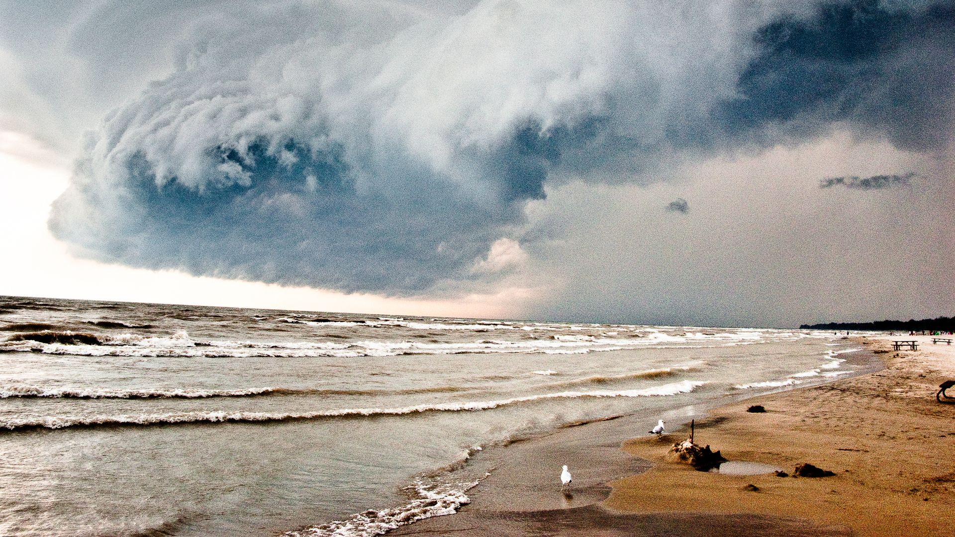 Aunque es el menos profundo de los Grandes Lagos, el Erie actúa como una gigantesca caldera. Sus aguas mantienen el calor del otoño lo suficiente como para chocar con el aire polar y detonar las nevadas más intensas de la temporada