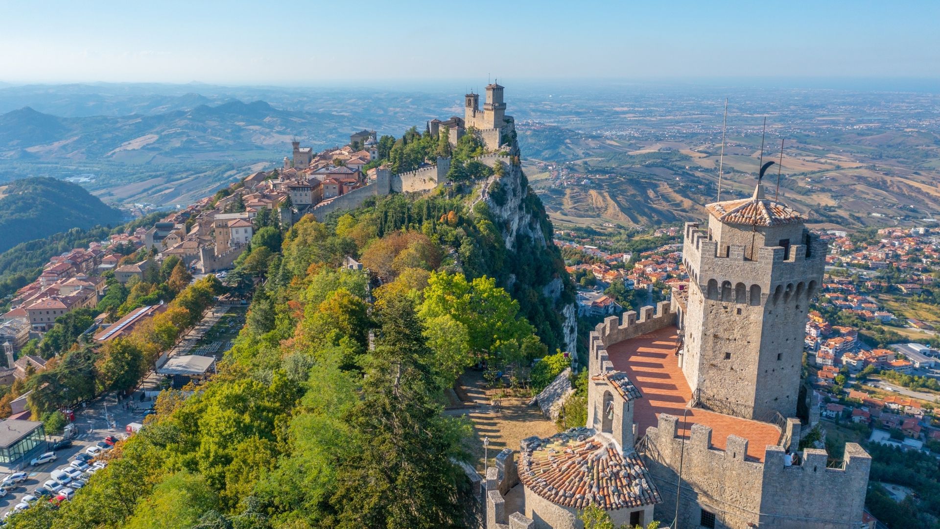 San Marino, uno de los países más pequeños del mundo