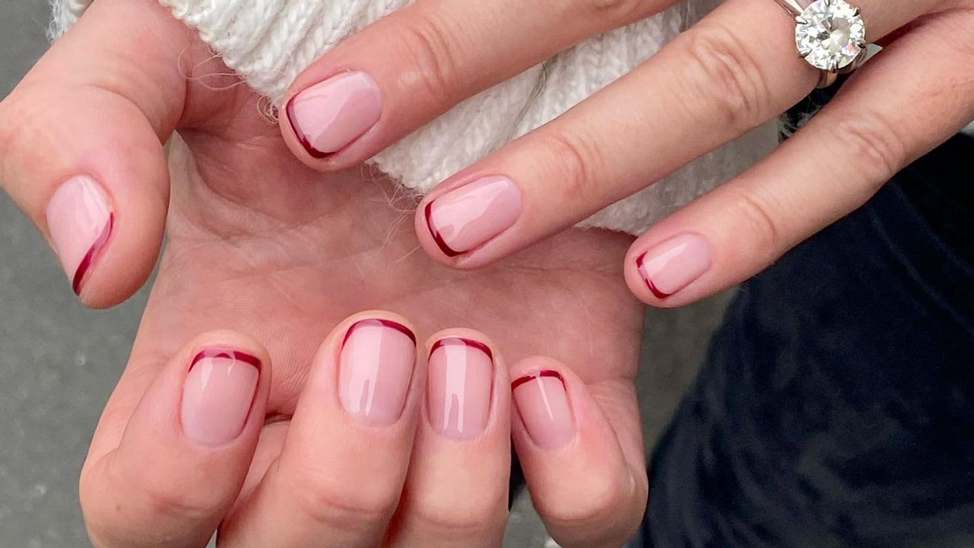 Manicura 'micro french': 12 ideas para sumarte a las uñas más elegantes y minimalistas de la temporada