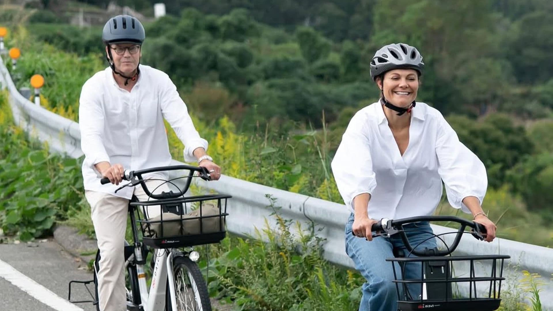 Victoria y Daniel de Suecia de viaje oficial por Japón
