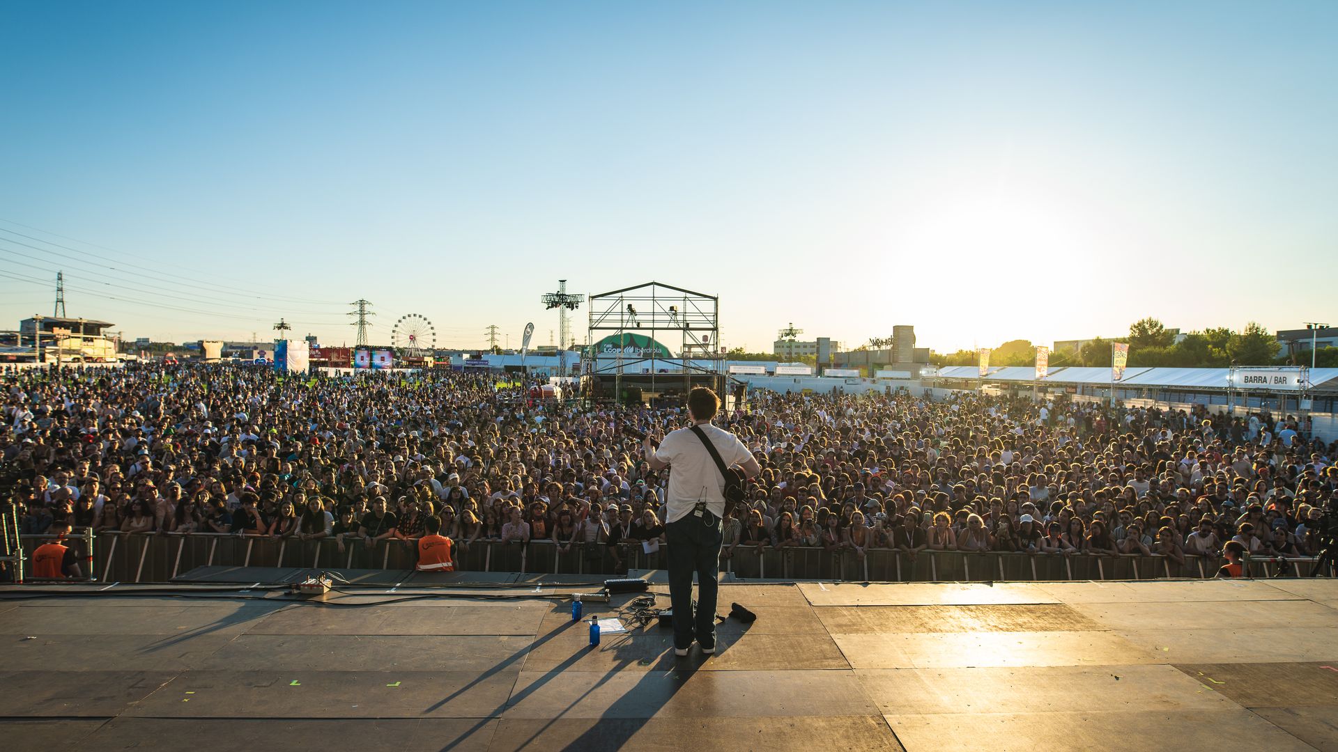 Alec Benjamin en el festival Mad Cool en Madrid 