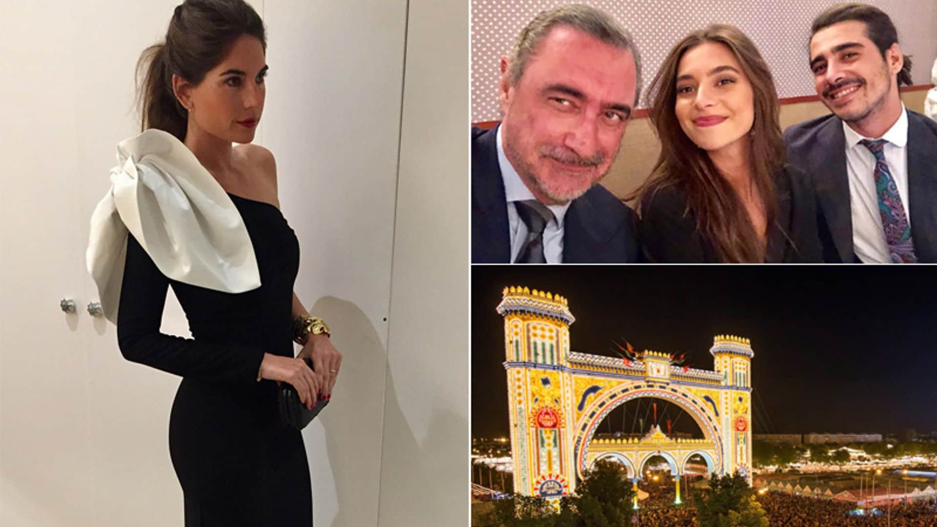 Lourdes Montes, Rocío Crusset, Vicky Martín Berrocal y su hija... celebran el arranque de la Feria de Abril