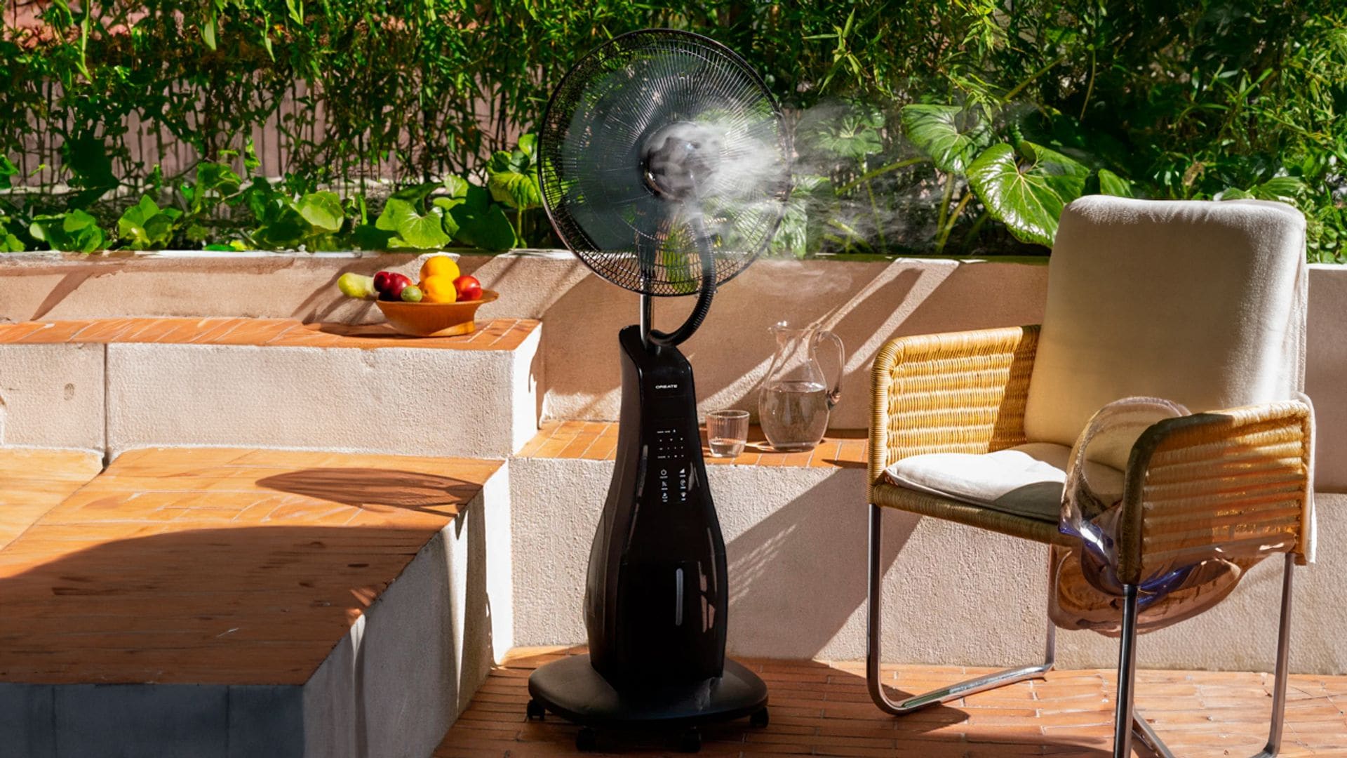 El secreto mejor guardado contra el calor de verano: los ventiladores con nebulizador