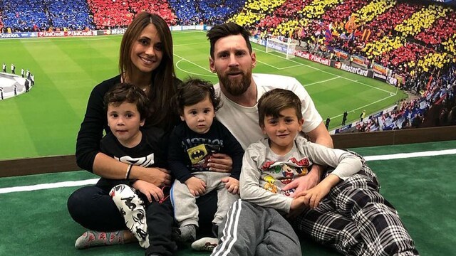 messi antonela hijos