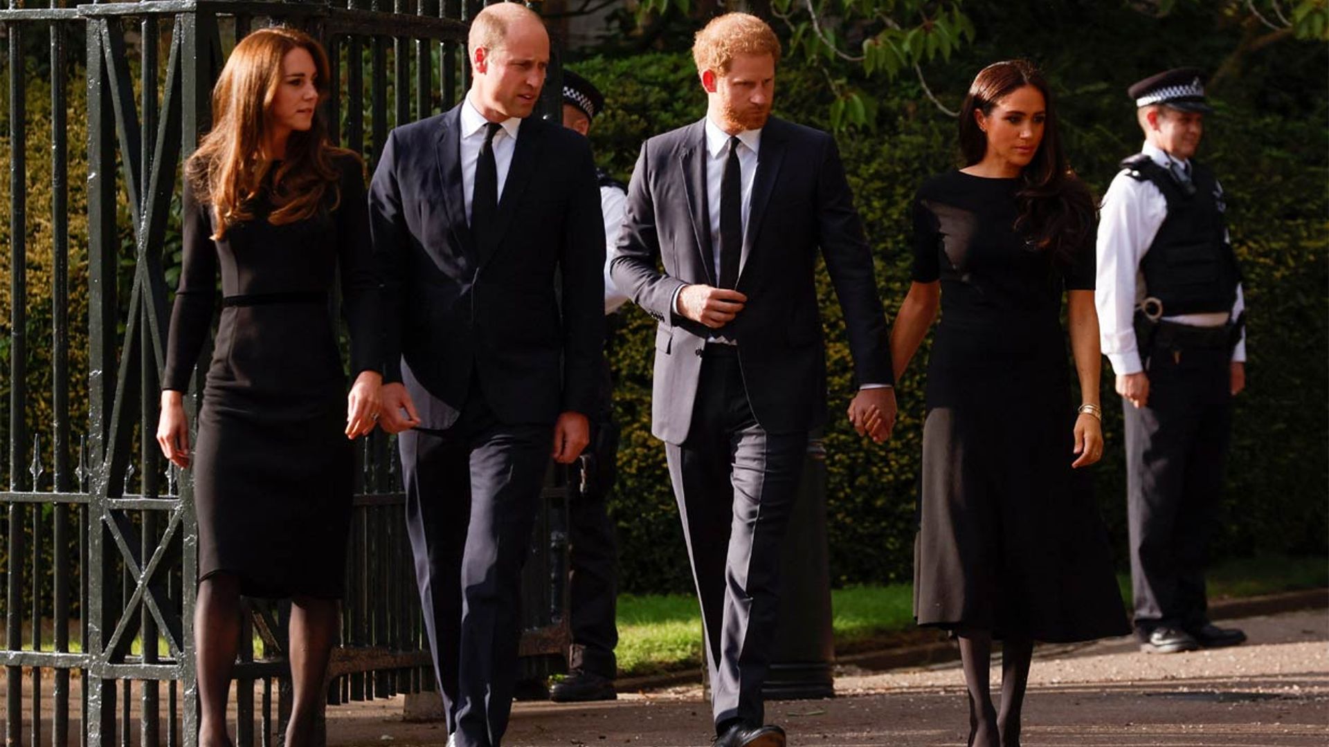 EN VÍDEO: El gesto de Guillermo que ha unido a los Príncipes de Gales y los Sussex en Windsor
