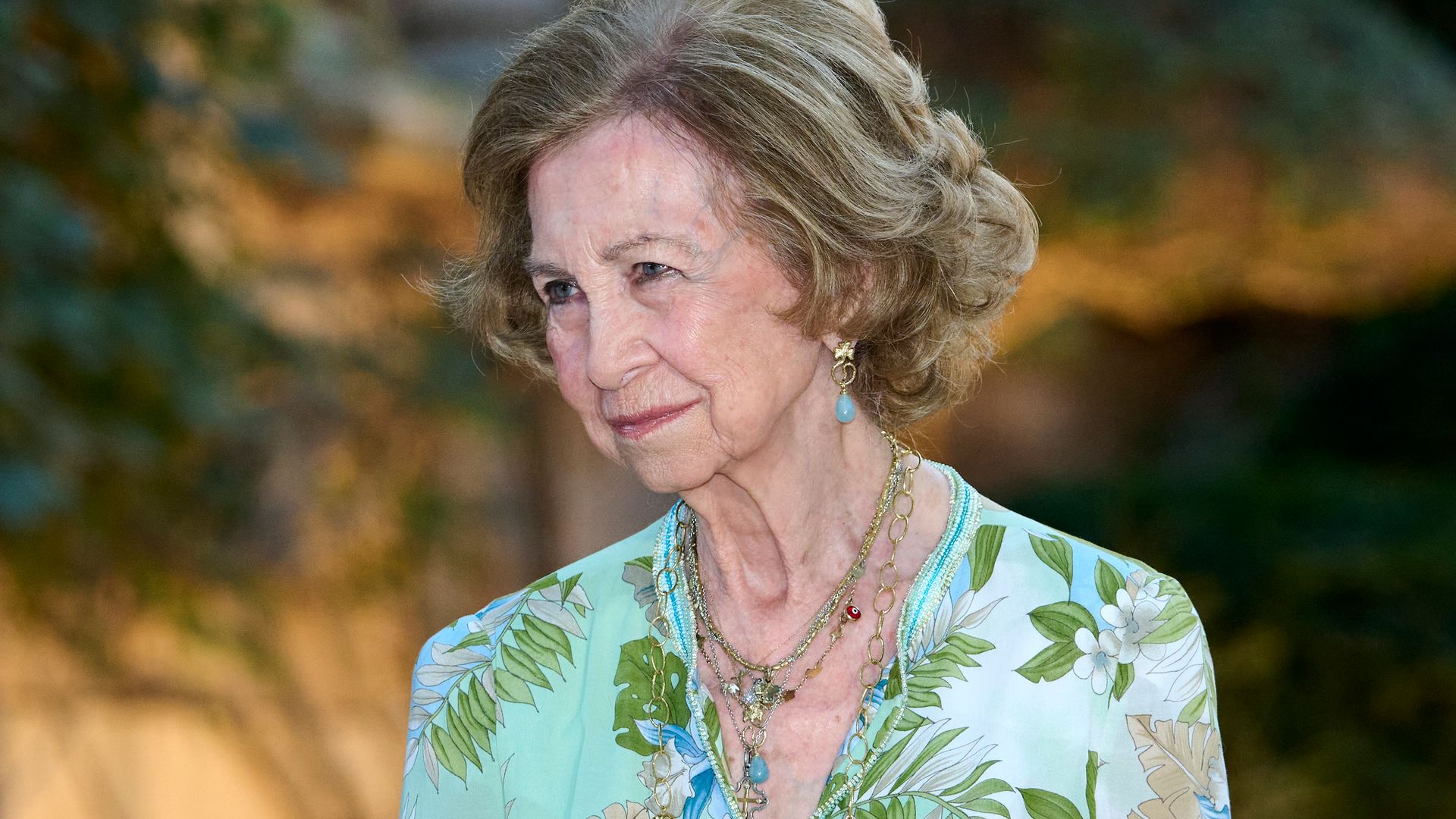 La Reina Sofía en Palma de Mallorca en 2024