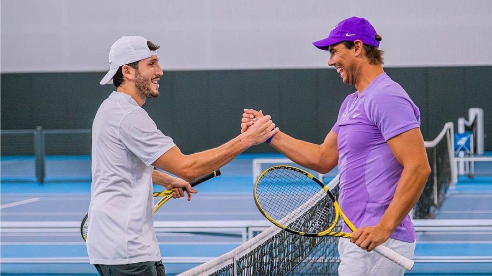 Sebastián Yatra se convierte en el pupilo VIP de Rafa Nadal antes de su gran duelo con Carlos Alcaraz