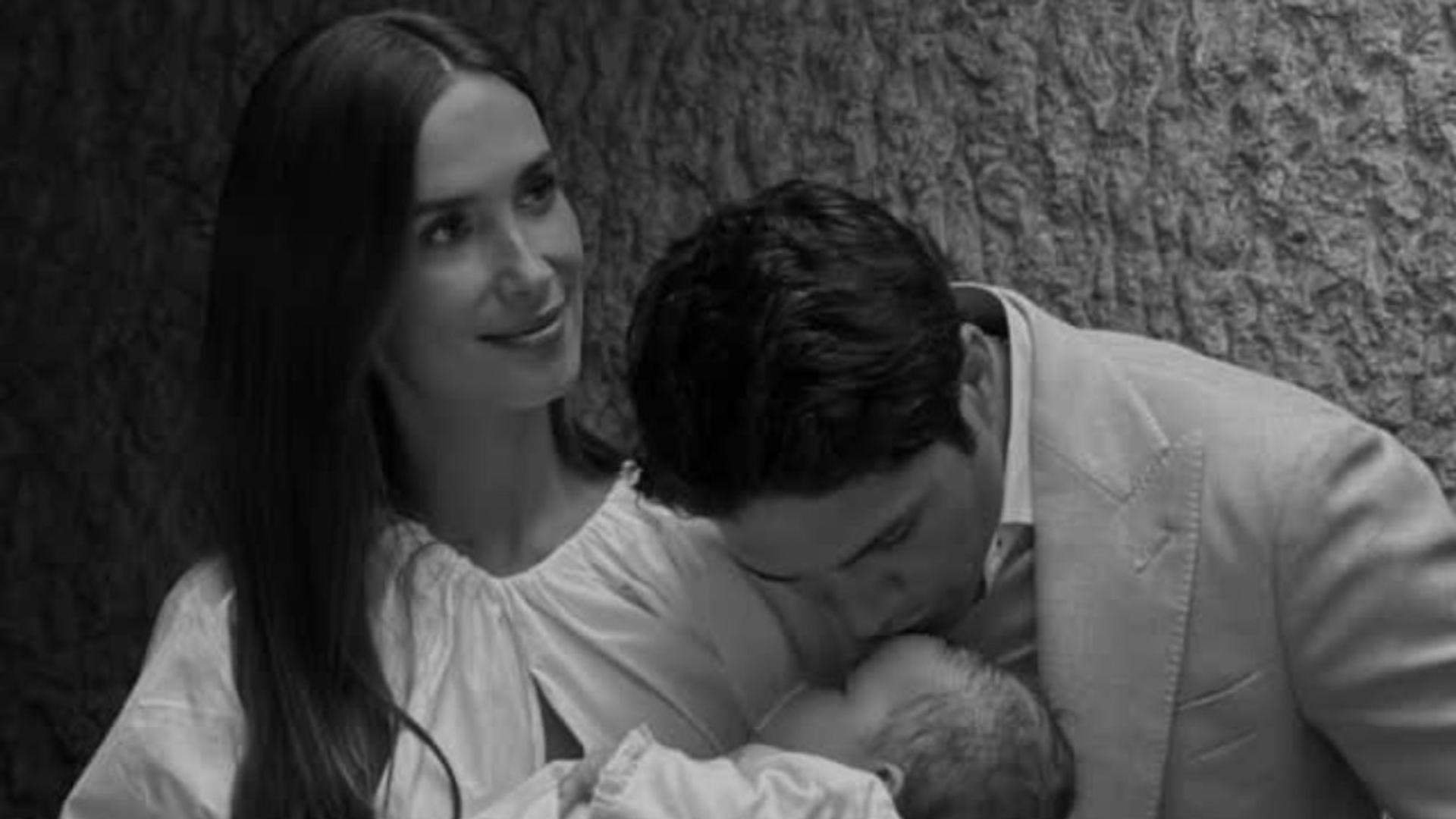 El bautizo de Mariana, la hija pequeña de María Pombo y Pabl