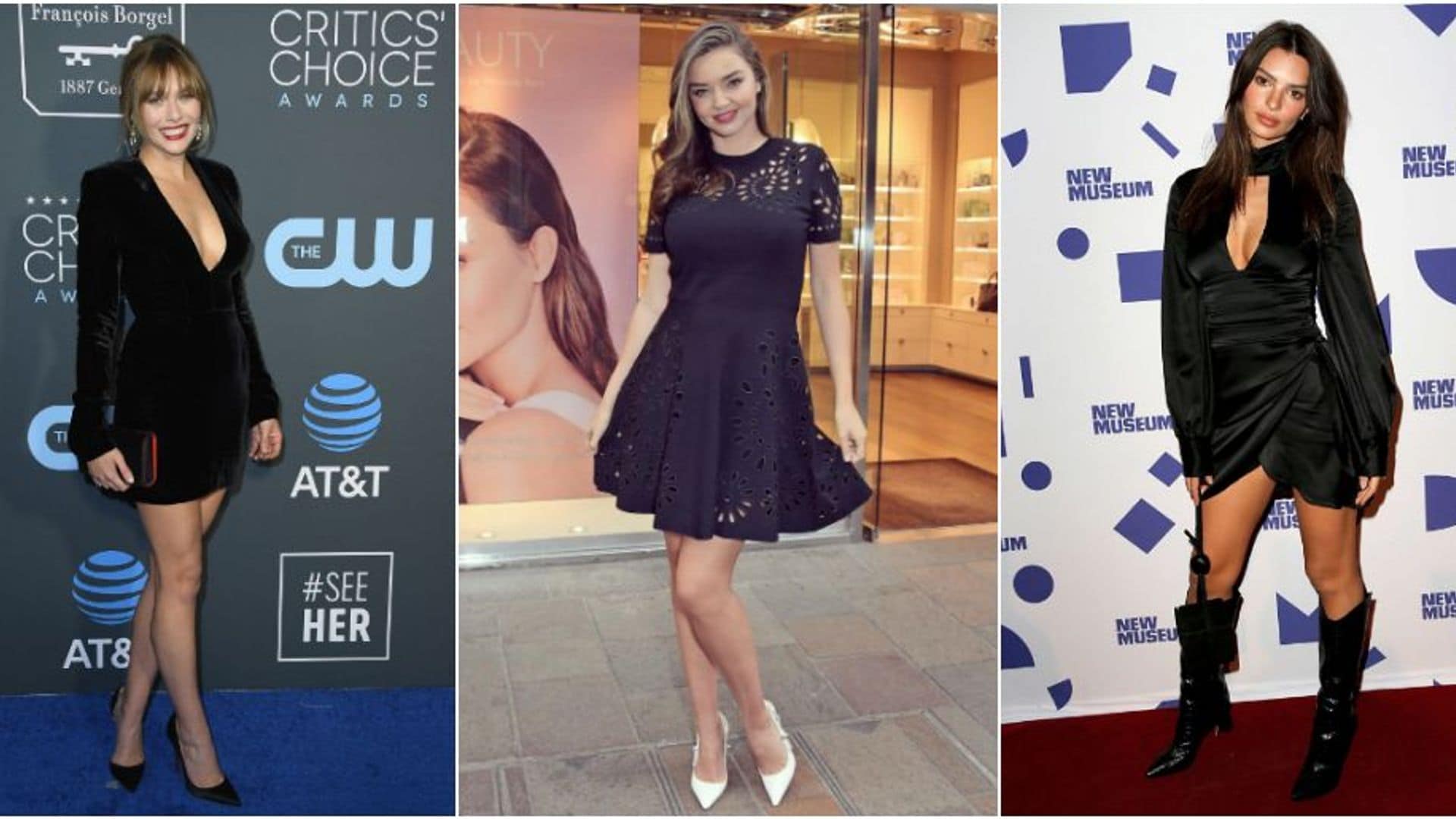 Las 'celebs' nunca se resisten a un 'little black dress' y esta es la razón