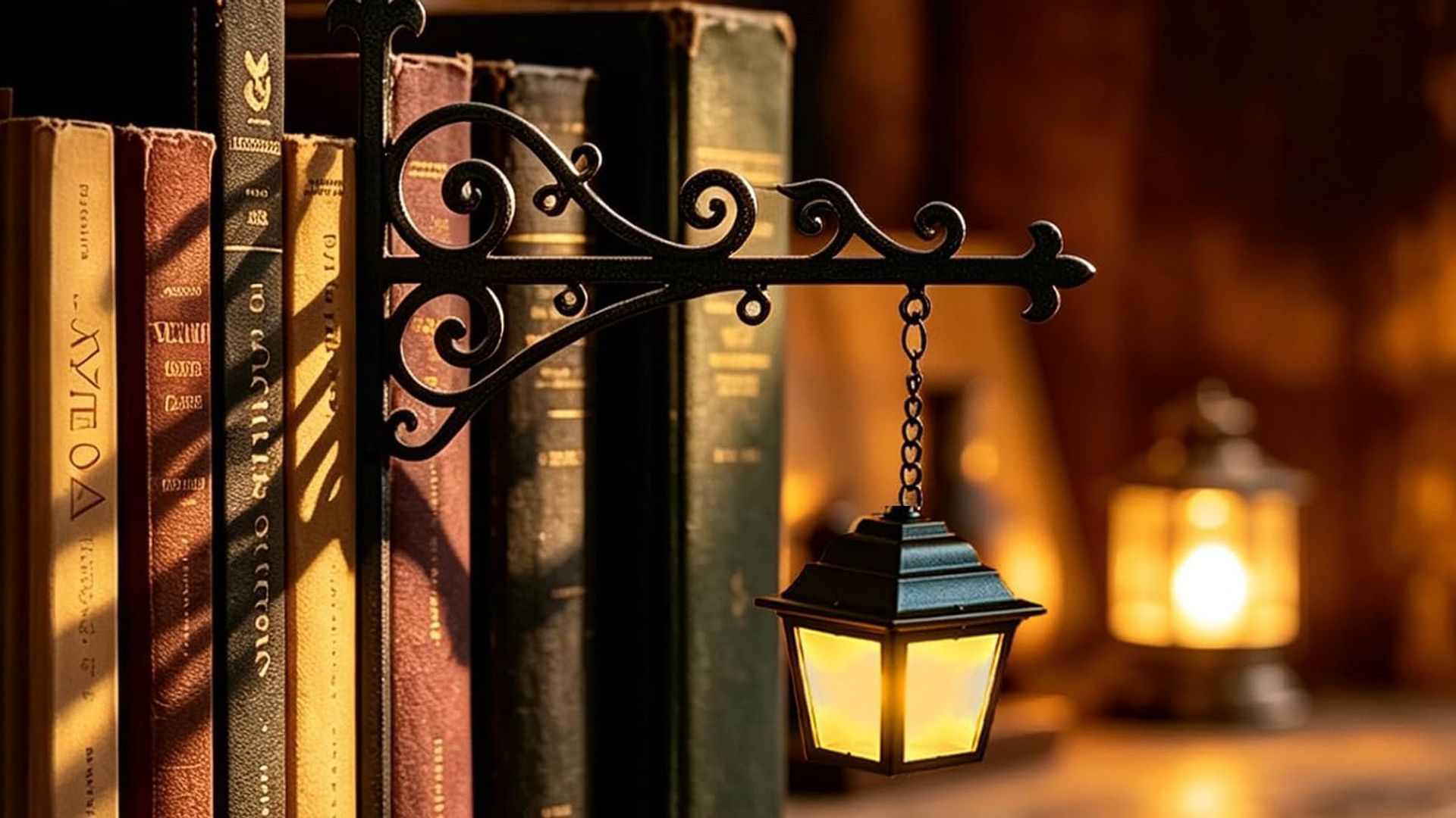 Separador de libros en biblioteca de AMAZON.