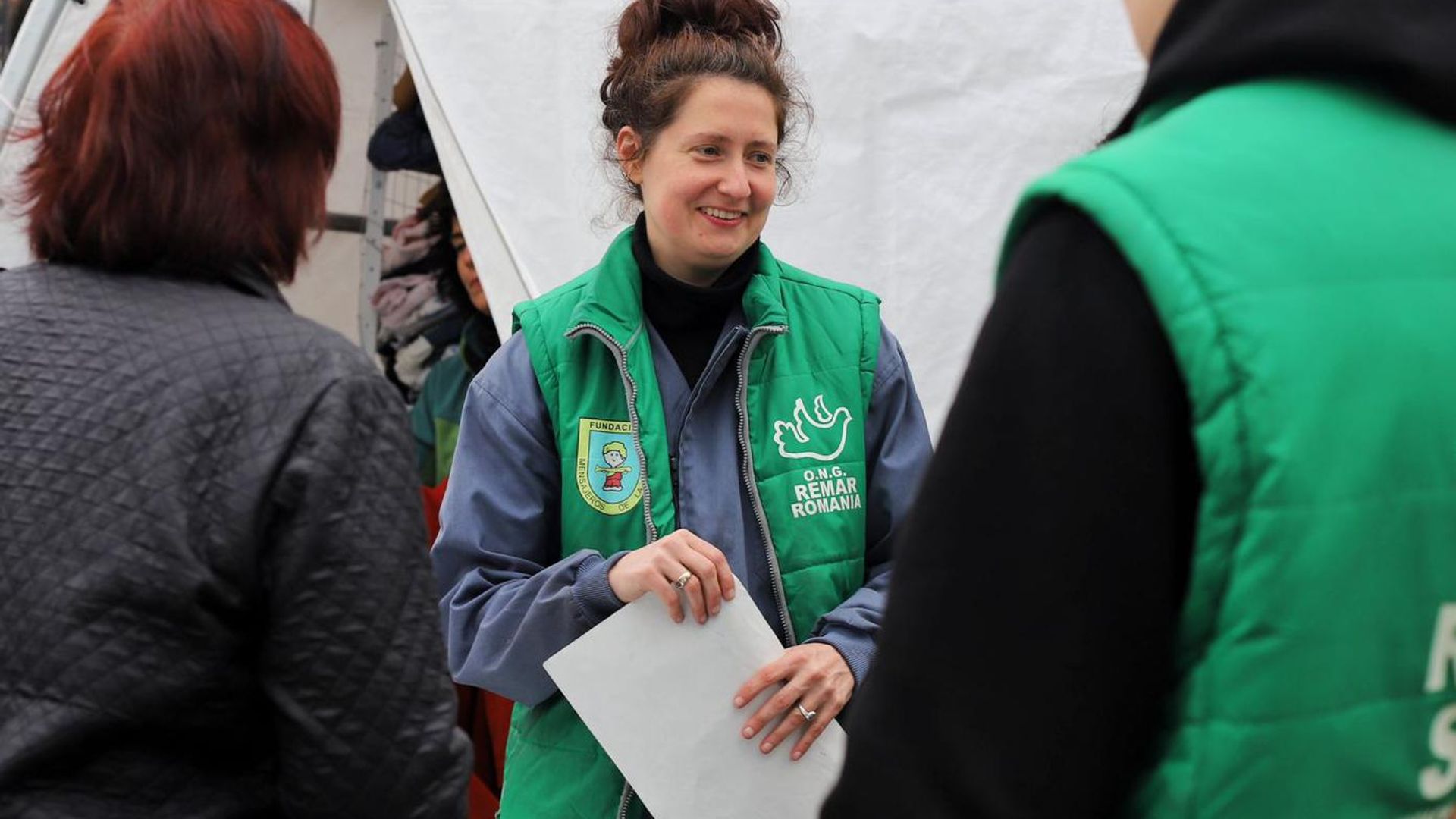 Hablamos con Luna Medina, la condesa española que ayuda a los refugiados ucranianos: ‘La sensación de escuchar una sirena es imponente’