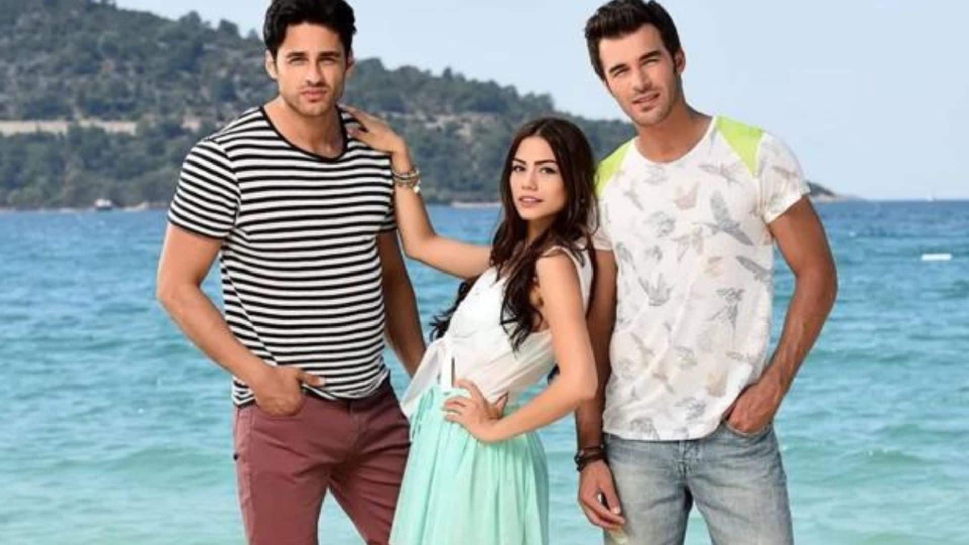 'Con olor a fresas', la serie con la que se dio a conocer Demet Özdemir y en la que se enamoró en la vida real