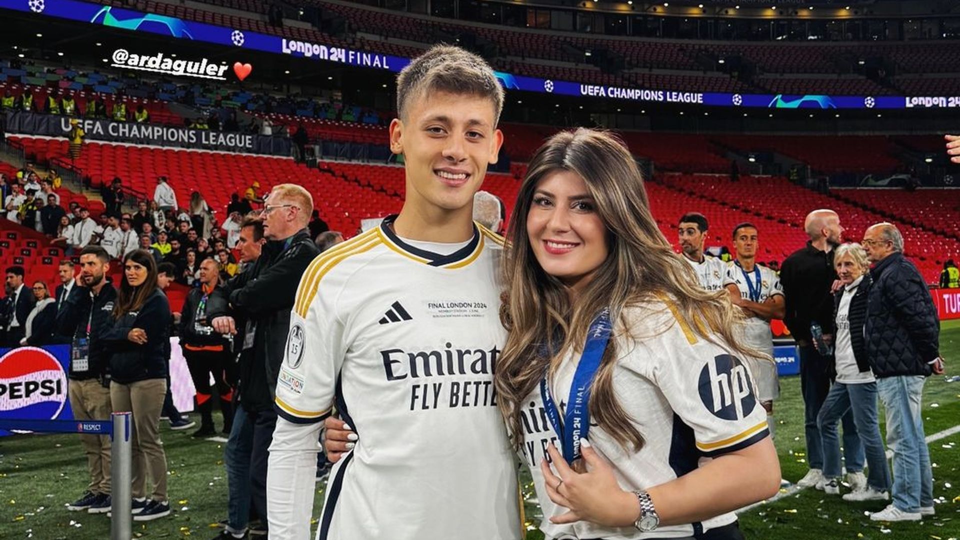 Así es la hermana de la estrella del Real Madrid, Arda Güler, su máximo apoyo en la Eurocopa