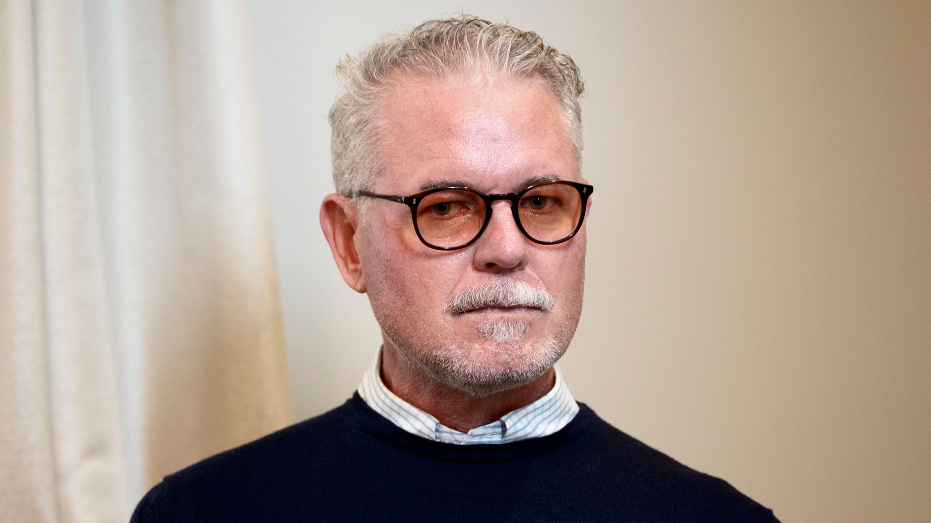 Eric Dane, en una sesión de fotos en Washington D. C. en septiembre de 2025
