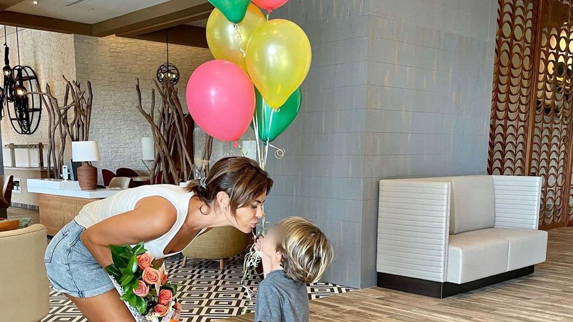 La espectacular fiesta de María José Suárez a su hijo Elías por su 4º cumpleaños rodeado de todos sus primos