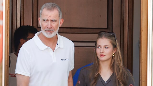 El rey Felipe VI y la princesa Leonor en la Copa del Rey de Vela en Mallorca 2025